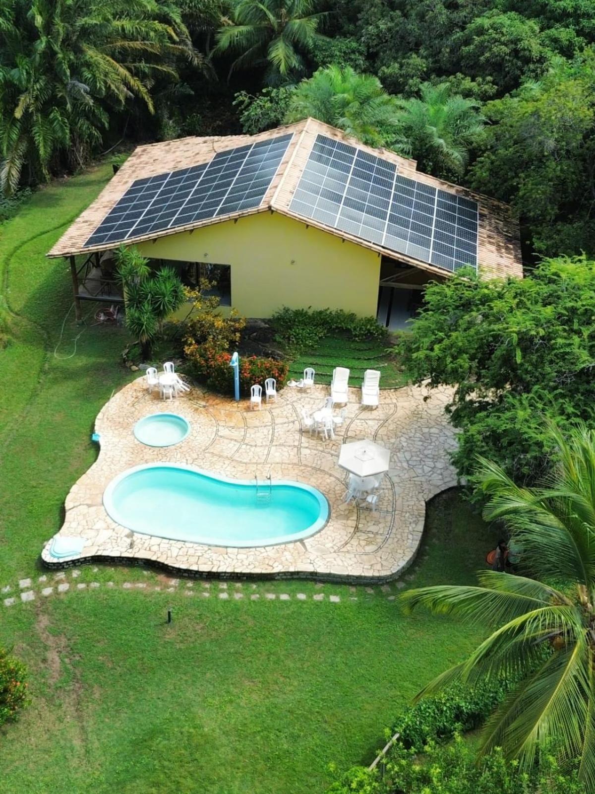 Pousada Lagoa Da Pedra Imbassaí Exterior foto